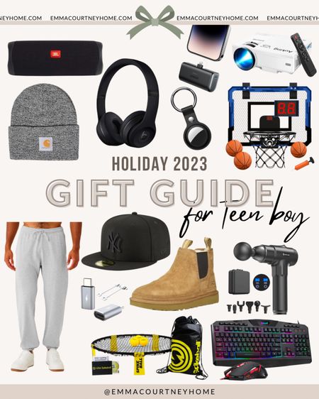Gift ideas for teen boys! I asked my cousin what is trendy for boys right now so I’m sharing some of her picks as well! From the popular Ugg boots, to headphones, hats, gaming devices, and projectors! Amazon finds 

#LTKfamily #LTKGiftGuide #LTKHoliday