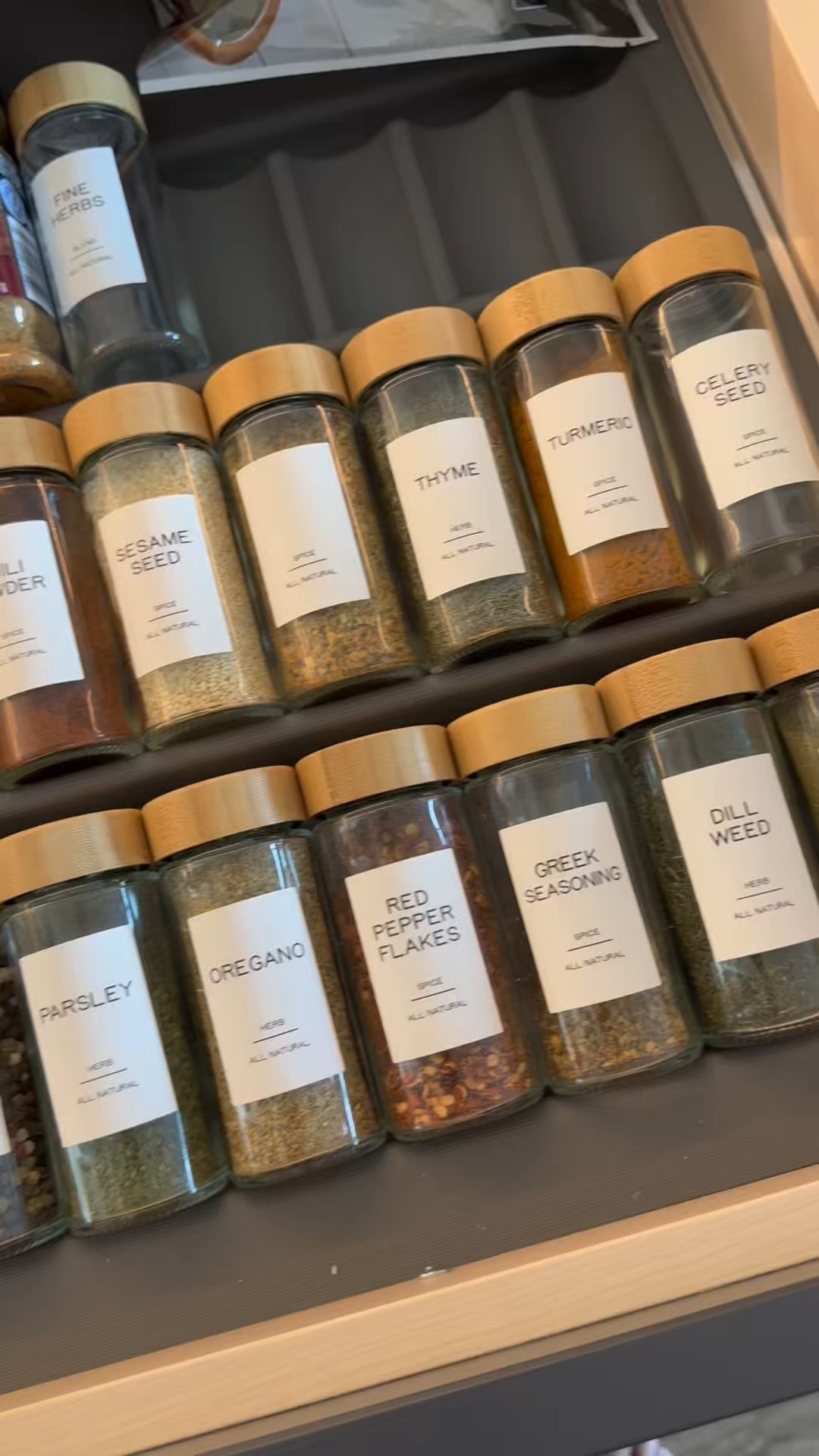 A little organization goes a long way — these spice jars are proof 🤍 Simple, clean, and easy to grab while cooking.


#AestheticKitchen #MinimalHome #SpiceJarSet #LTKHome #LTKFinds #LTKKitchen #PantryInspo #HomeOrganization #LTKUnder100 #KitchenRefresh


#LTKgiftguide #LTKholiday #LTKfall