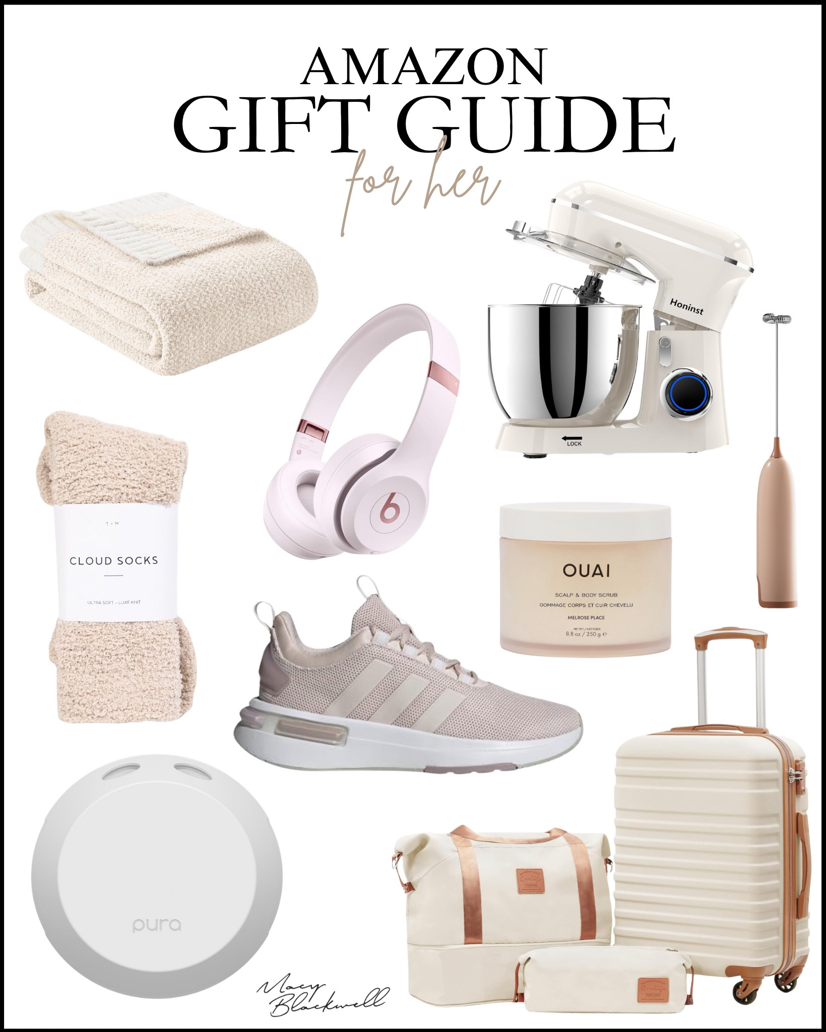 Women’s gift guide 
Women’s Christmas gift guide 
Holiday gift guide 
Gift guide for her
Luggage set
Travel gifts 
Women’s shoes 
Skincare 
Kitchen gifts 
Blanket
Stocking stuffers 
Pura diffuser 


#LTKHoliday #LTKGiftGuide #LTKCyberWeek