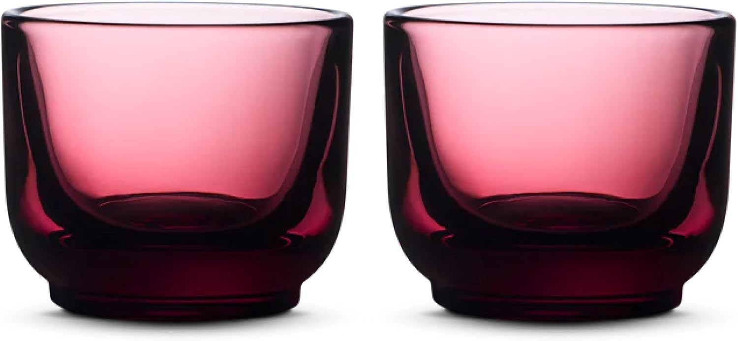 Fellow Pirch Espresso Shot Glasses 3.5 oz, Set of 2, Weighted Thick Glass | Amazon (US)