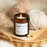 Crafting By Candlelight Candle | Mandarin & Sandalwood Hand-Poured in The Uk Paraben-Free Fragrance Soy Blend | Etsy (US)