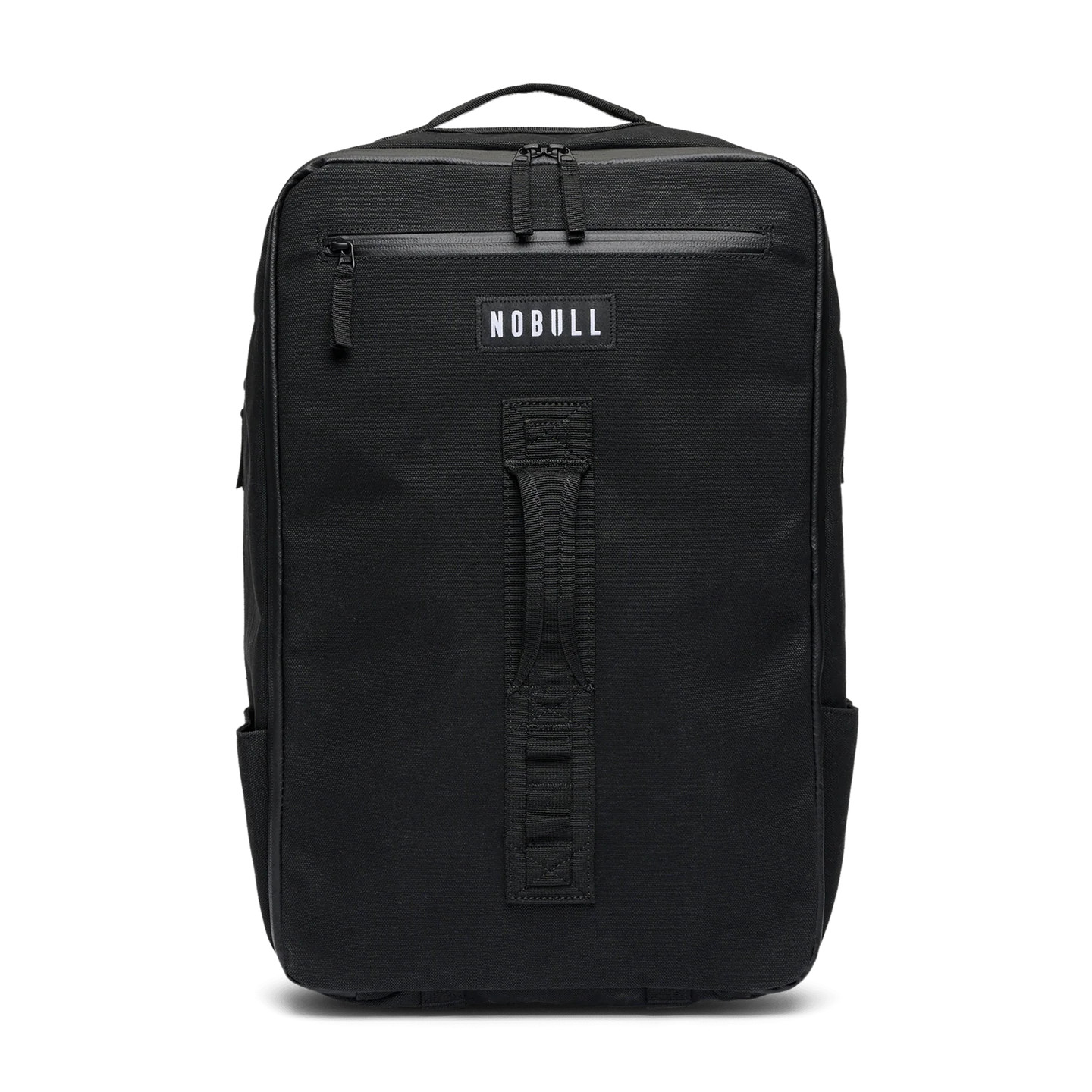Black Waxed Canvas Backpack | NOBULL | NOBULL