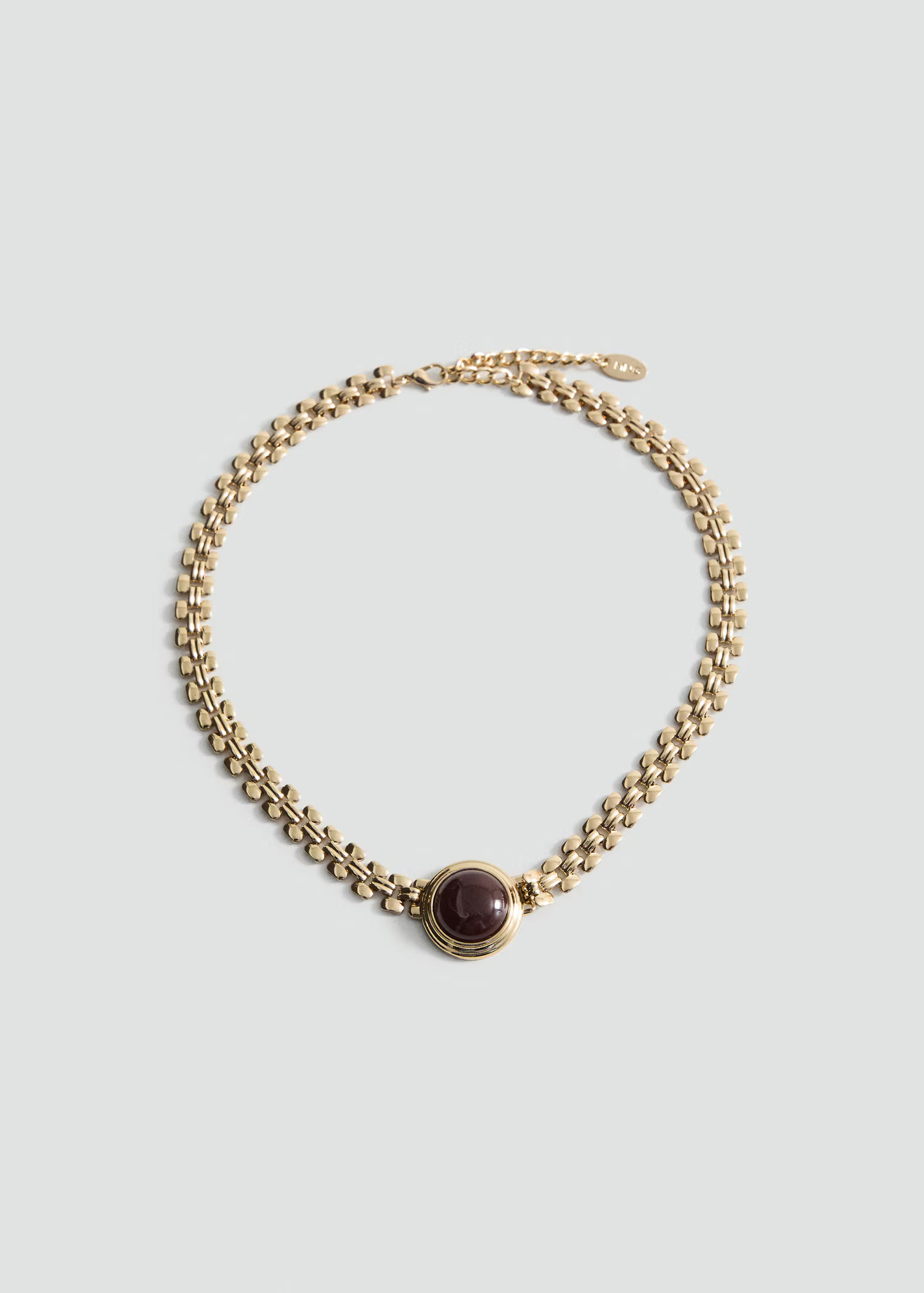 Resin appliqué necklace | Mango (US/MX/AU)