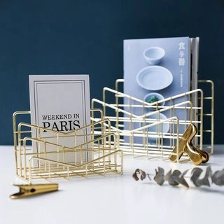 Metal Magazine Rack Desk Organizer | YesStyle Global