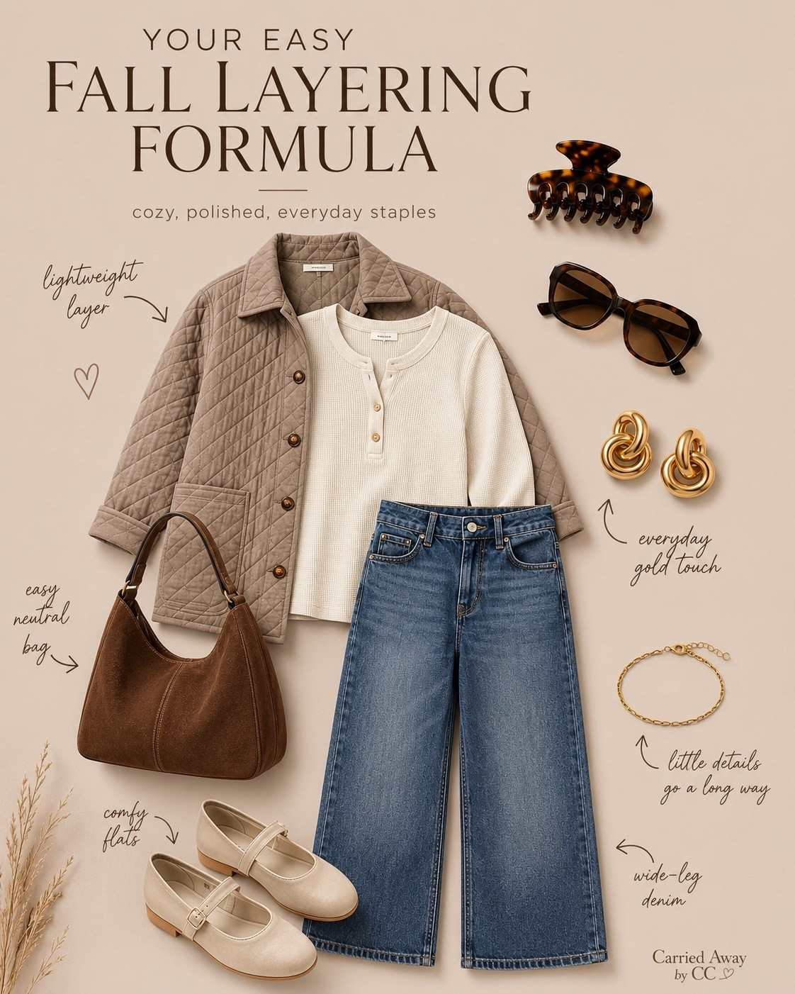 Fall layering formula 🍂

A good base layer + an easy button-down + a cozy third piece = the easiest way to make your fall basics feel pulled together without overthinking it.

These are the kinds of pieces I love because you can mix and match them all season long — wear them now on warmer days, then keep adding layers as the temps drop.

Linked everything on my LTK 🤎

#FallOutfits #FallStyle #FallFashion #LayeringOutfits #EverydayStyle #CasualFallStyle #LTKStyle #LTKFinds