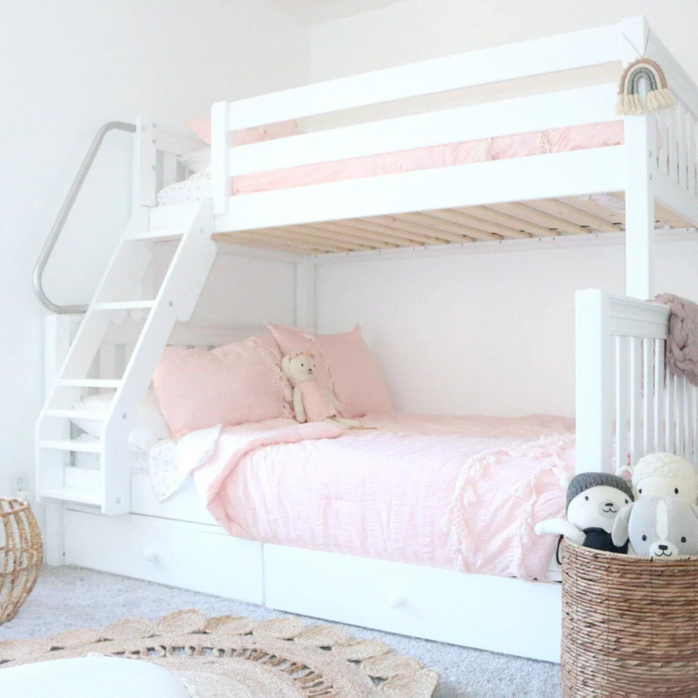 Classic Twin over Full Bunk Bed | Maxtrix Kids Furniture