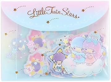 Sanrio 400475 Little Twin Stars Seal & Case Set | Amazon (US)