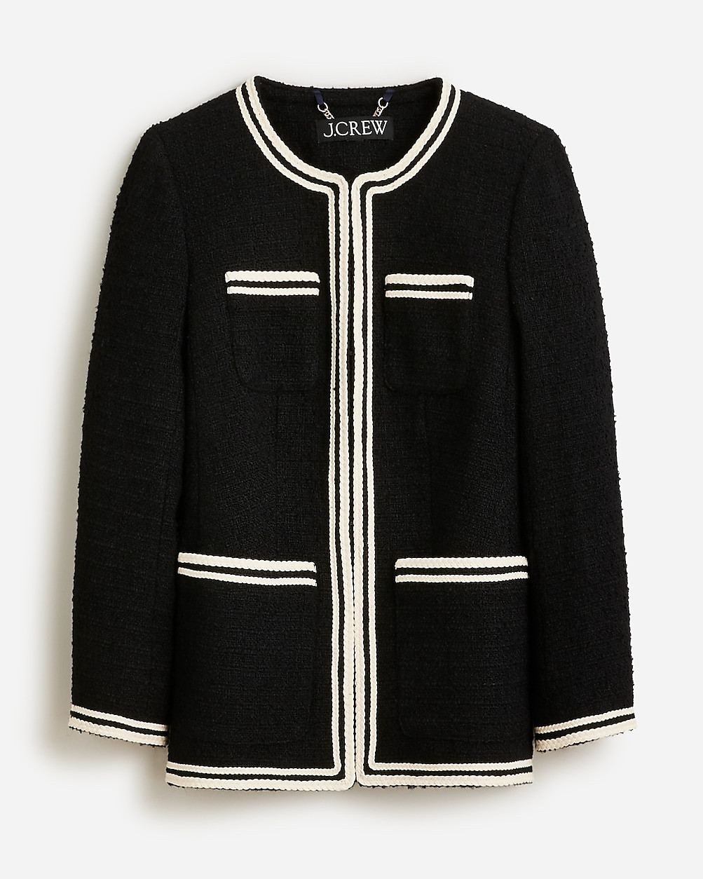 Longer tweed lady jacket | J. Crew US