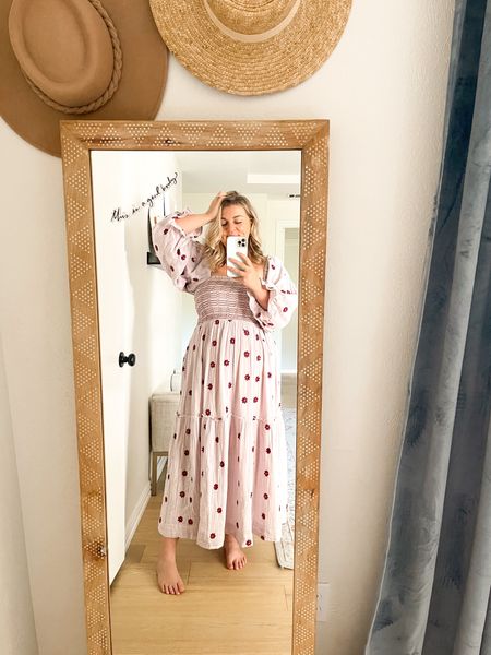 Another flattering Free People dress I just can’t get enough of! Feels so pretty and comfy 😍🥰 

#LTKcurves