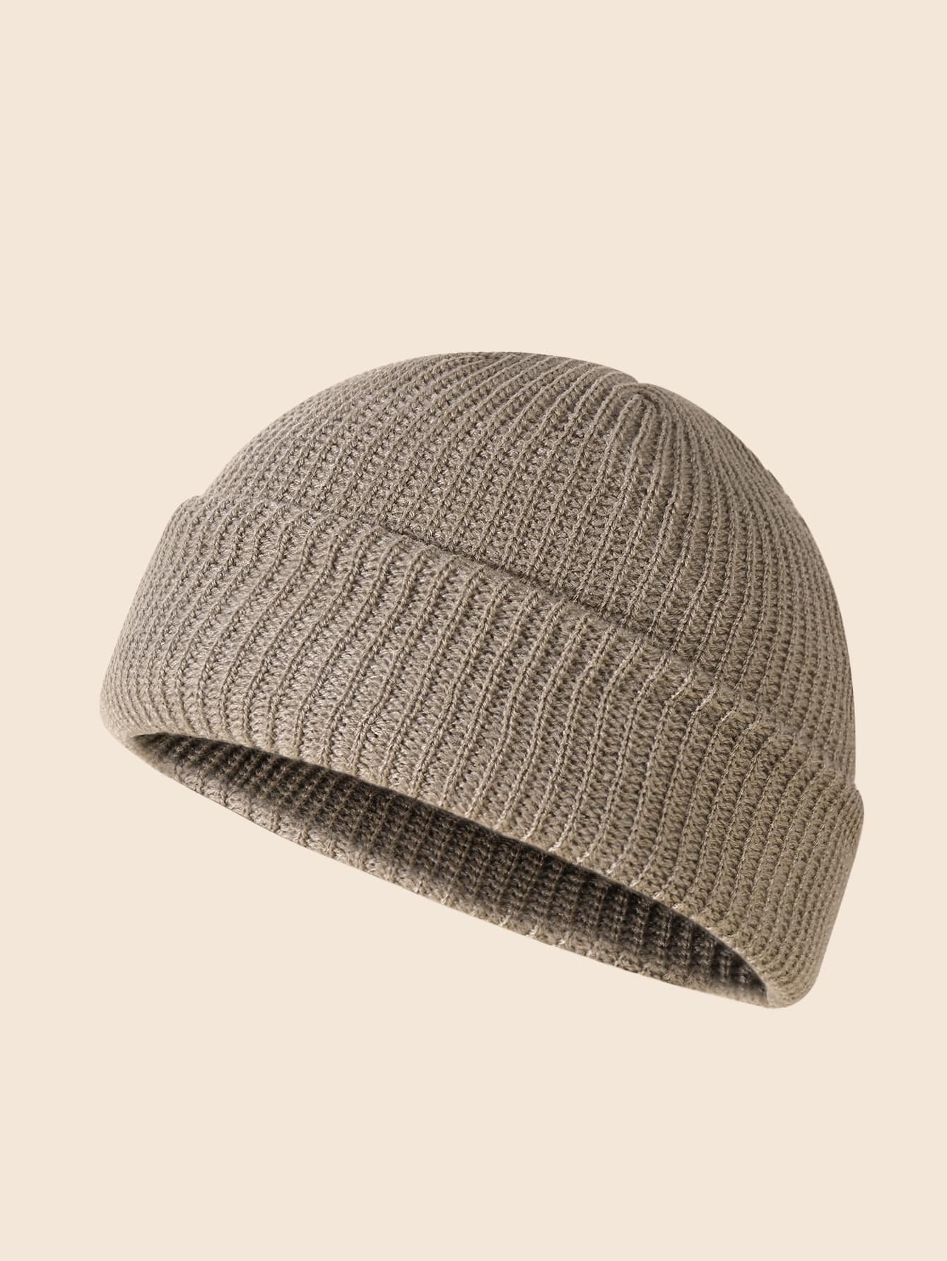 Men Solid Knitted Beanie Hat For Winter For Daily Wear Gift For Friend Casual | SHEIN USA | SHEIN