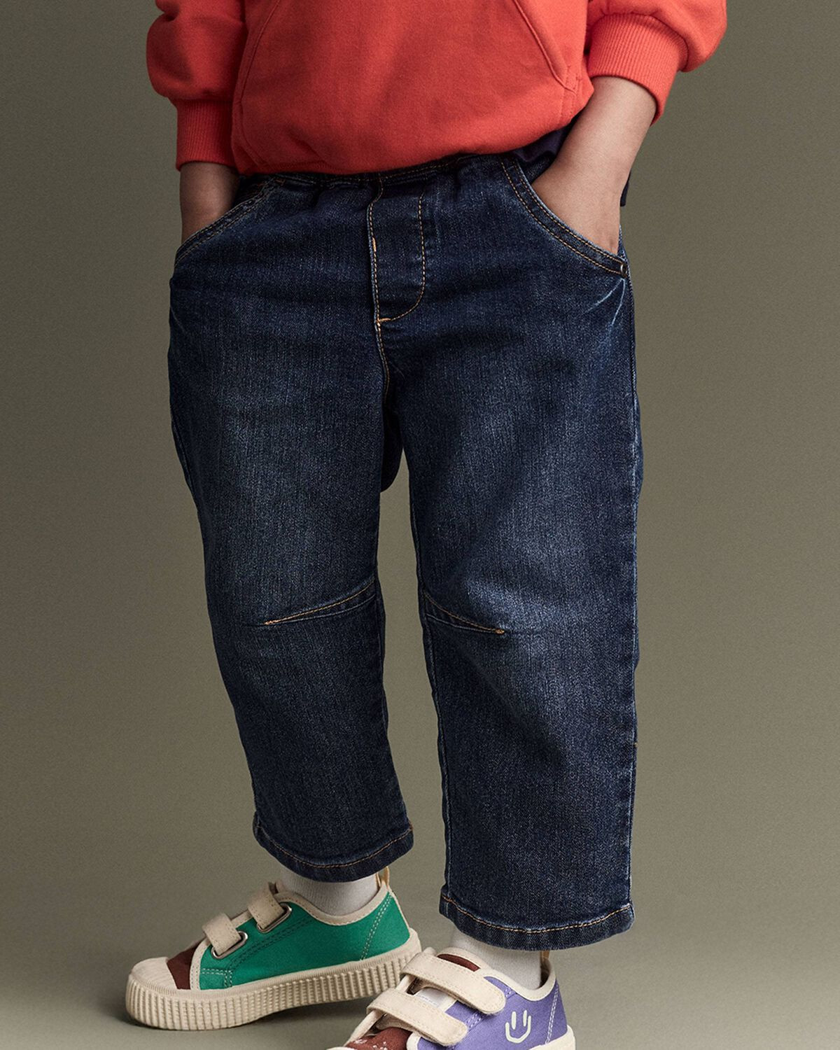 Toddler Barrel Pant in Denim - Blue | Carter's Inc