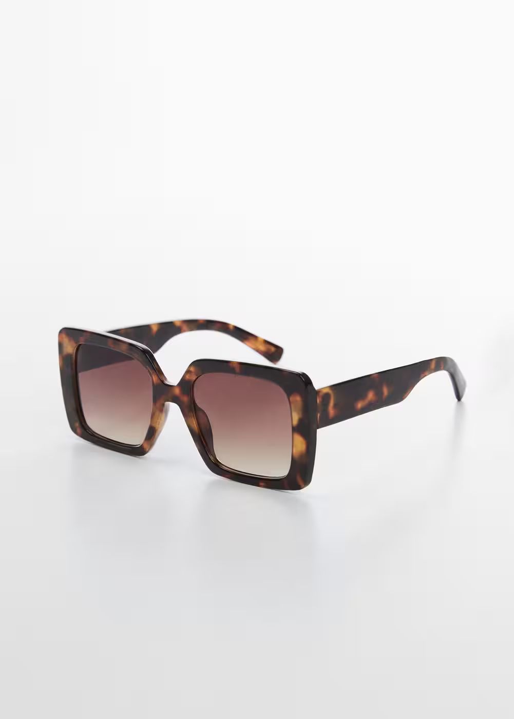 Tortoiseshell square sunglasses -  Women | Mango USA | MANGO (US)