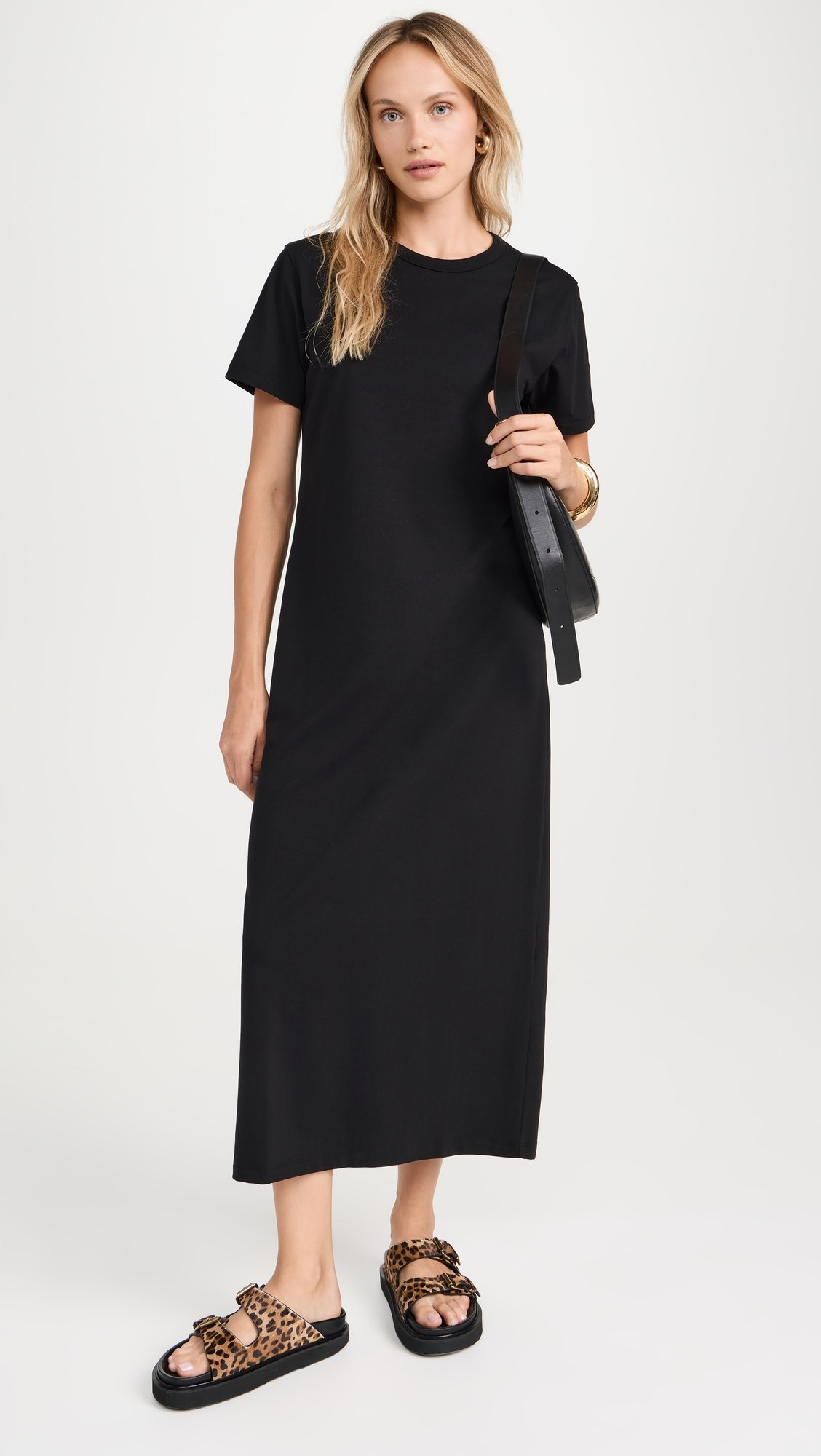 Sold Out NYC The Perfect Tee Dress in Black | Shopbop | Shopbop