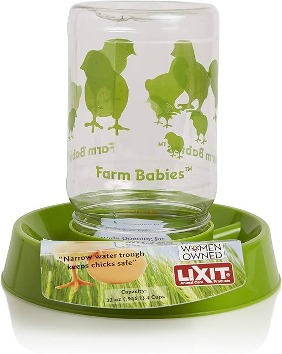 Lixit Baby Chick Feeder or Waterer (Pack of 1) | Amazon (US)