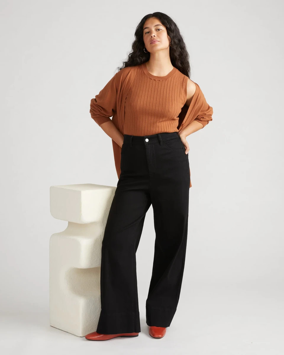 Carrie High Rise Wide Leg Jeans | Universal Standard