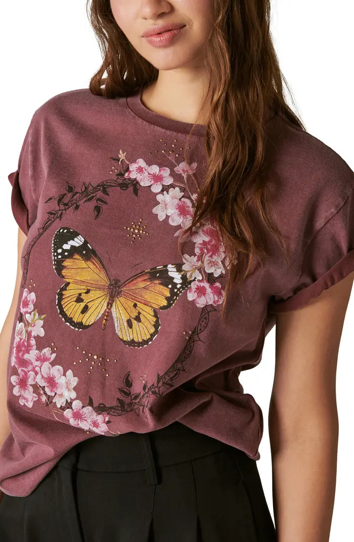 Butterfly Studs Graphic T-Shirt | Nordstrom Rack