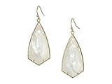 Kendra Scott Carla Earrings Gold/Ivory Mother-Of-Pearl 1 One Size | Amazon (US)
