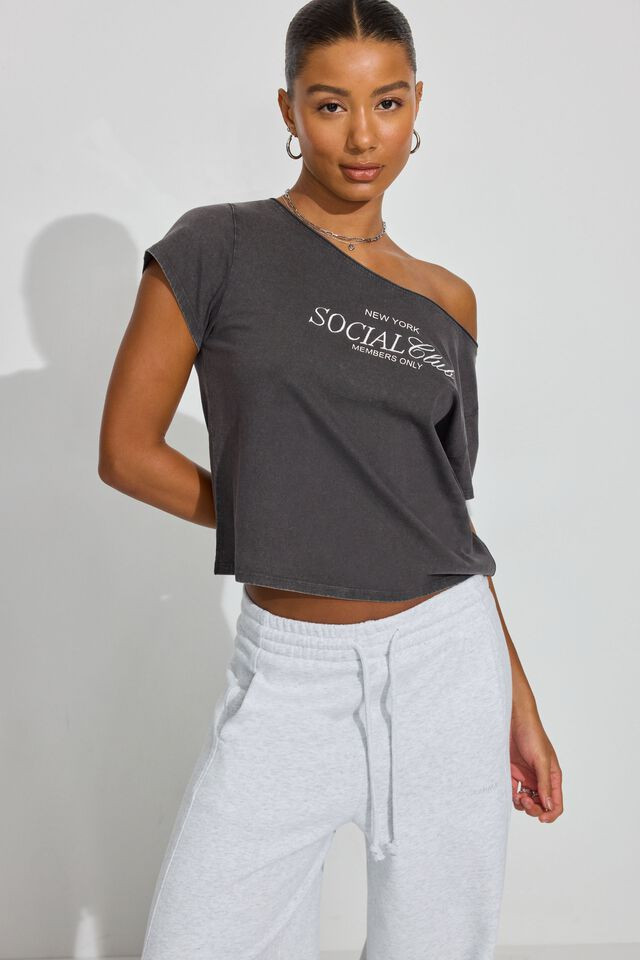 Off Shoulder T Shirt | Garage Clothing