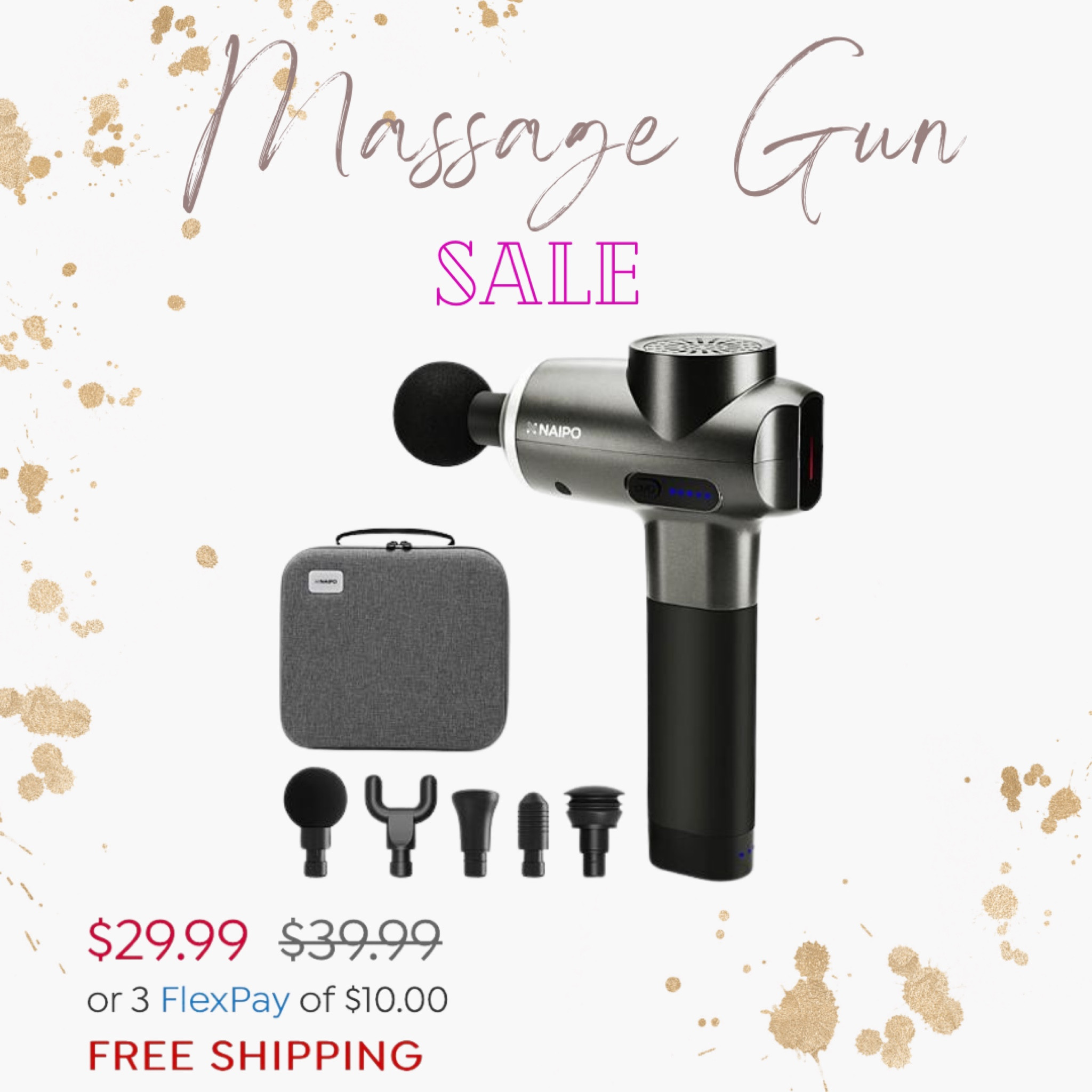 Naipo Massage Gun Deep Tissue … curated on LTK