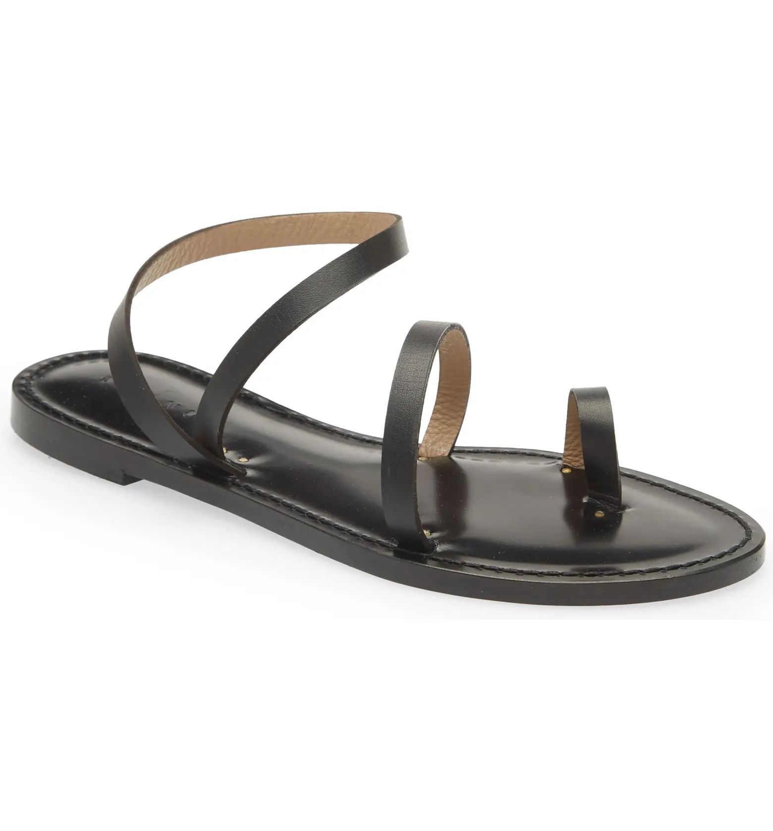 AMANU Style 7 Nakuru Asymmetric Ankle Strap Sandal | Nordstrom | Nordstrom