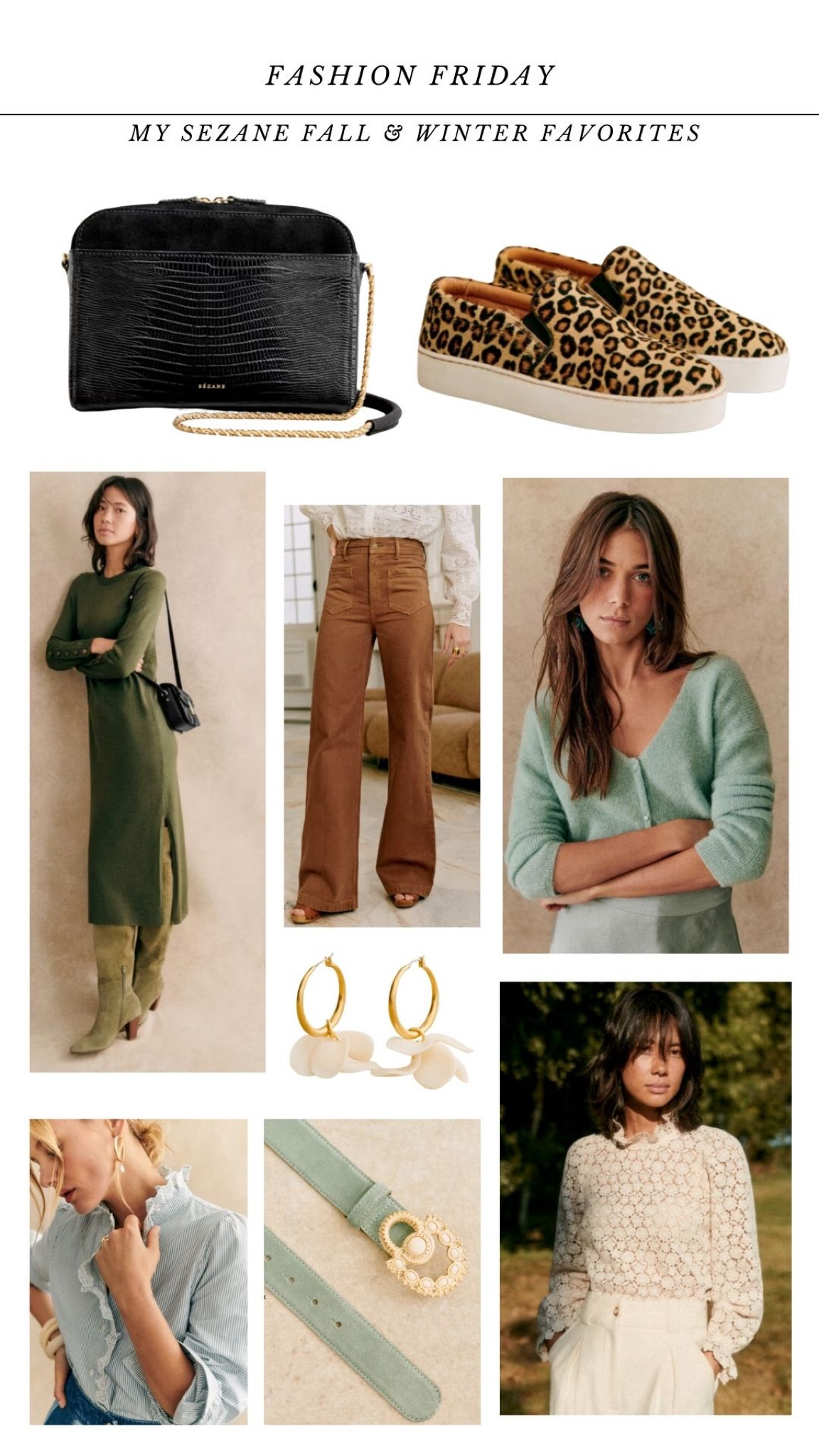 My go-to clothing brand these days is Sezane and they have some amazing fall and winter pieces out right now. Shop some of my favorites here! ✨ 

#LTKworkwear #LTKstyletip #LTKSeasonal