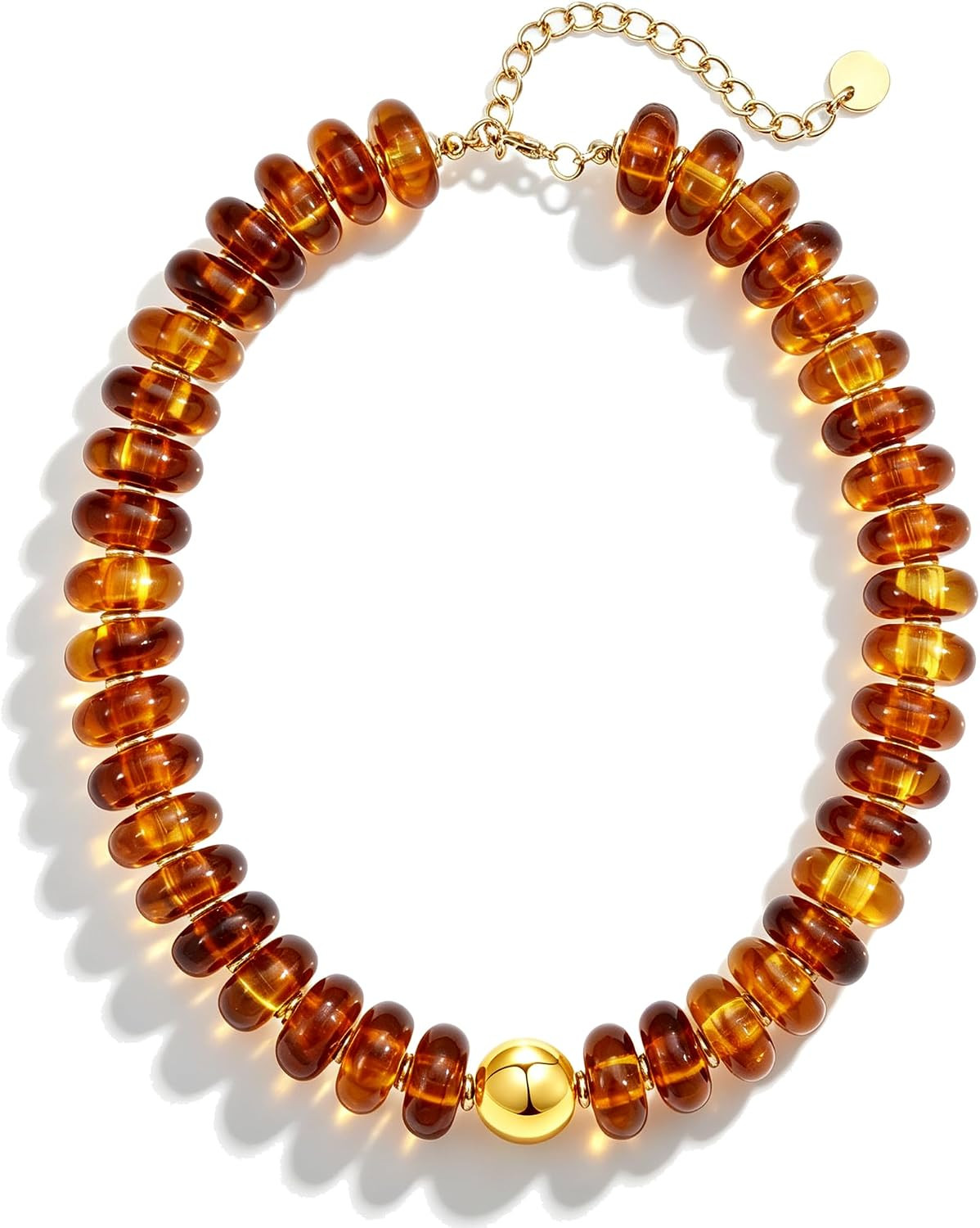 Big Chunky Beaded Necklace for Women | Amazon (US)