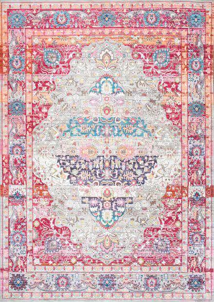 Silky Road Vivid Medallion | Rugs USA