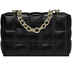 ZooLLyn Woven Padded Cassette Crossbody Trend Shoulder Bag for Women Clutch Bag Square Purse Hand Ba | Amazon (US)