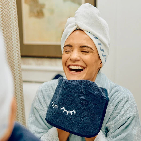 Luxury Embroidered Hair Towel | Weezie Towels | Weezie Towels