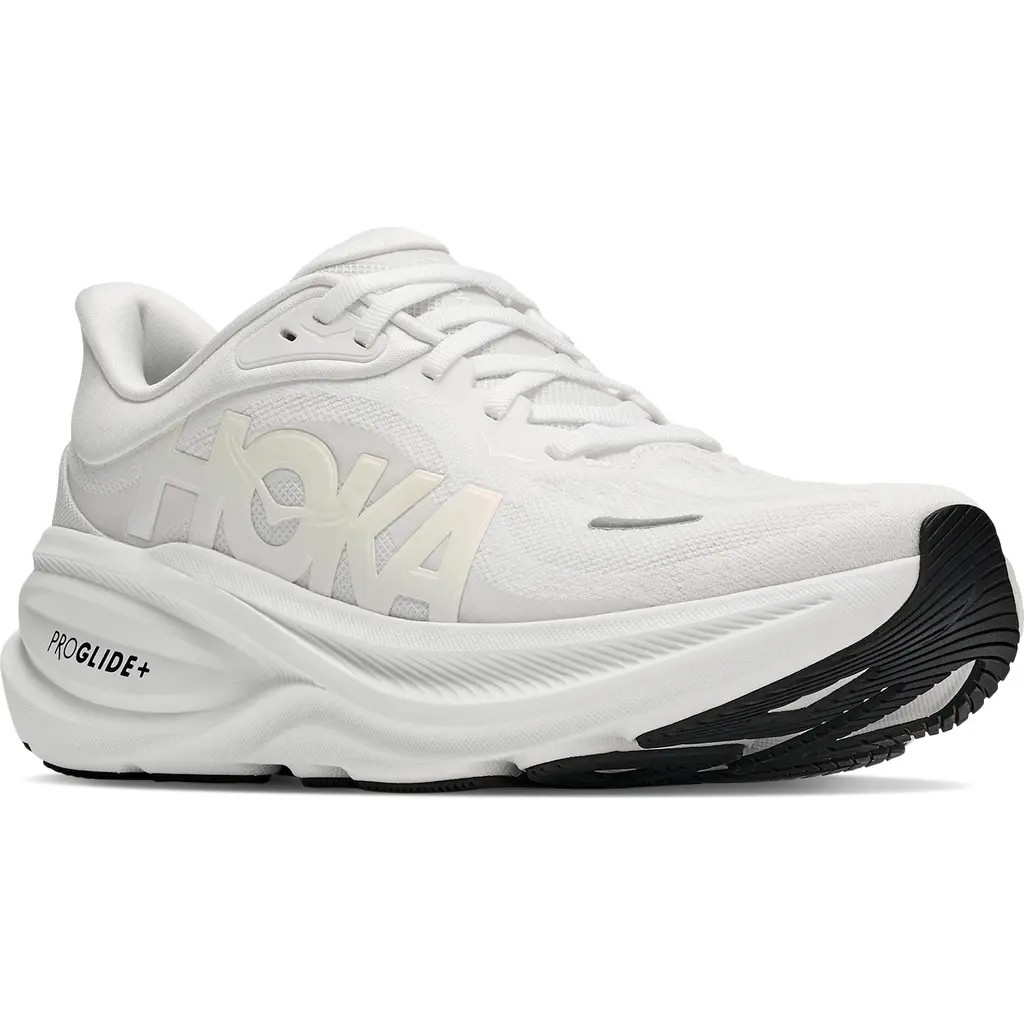 HOKA Clifton PRO Running Shoe in White/white at Nordstrom, Size 12 | Nordstrom