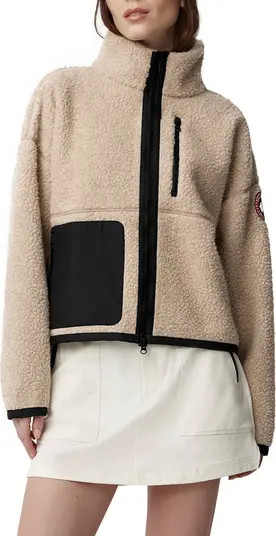 Simcoe Wool Blend Fleece Jacket | Nordstrom