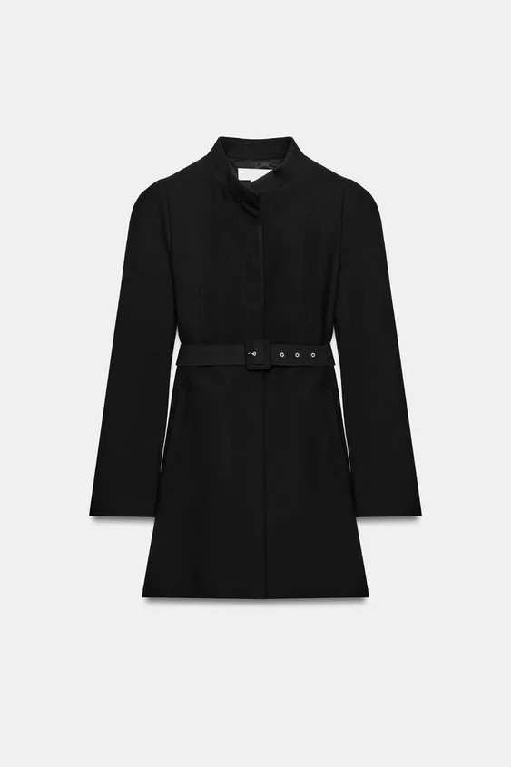 BELTED LONG BLAZER | Zara US