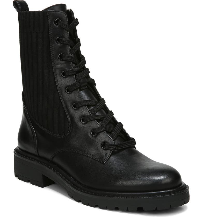 Lydell Mixed Media Combat Boot | Nordstrom | Nordstrom