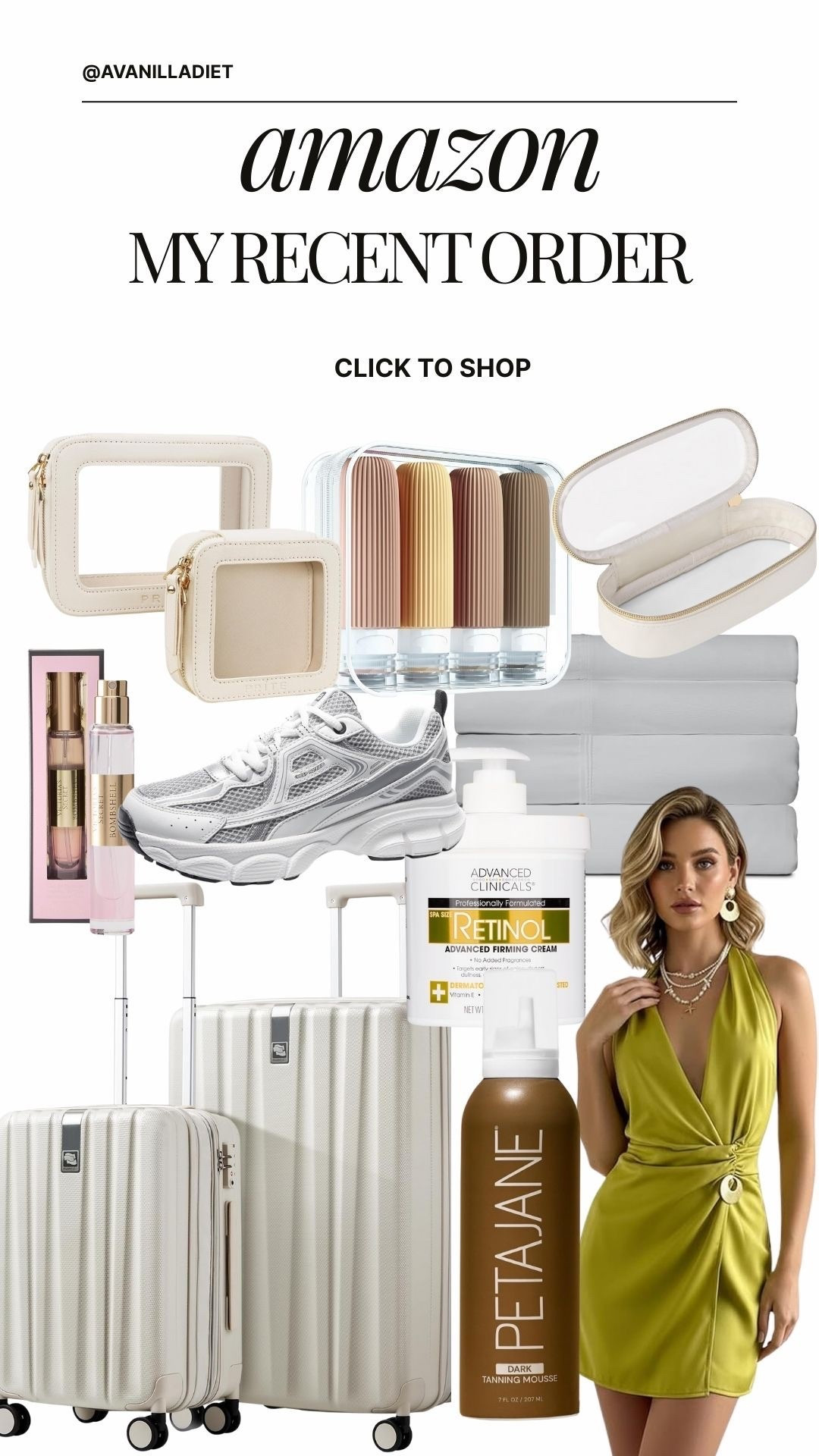 ✨🛒 My recent Amazon order 🛒 ✨

#amazonfinds #amazonfavorites #currentlyloving #shoppinghaul #ltkit #ltkstyle #everydayessentials #musthavefinds #amazonmusthaves

#LTKTravel #LTKSeasonal #LTKBeauty