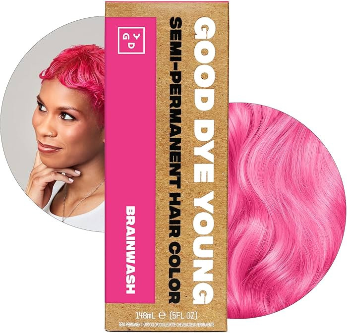 Good Dye Young Semi-Permanent Hair Color, Vegan and Cruelty-Free Hair Dye, Last up to 24 Washes, ... | Amazon (US)