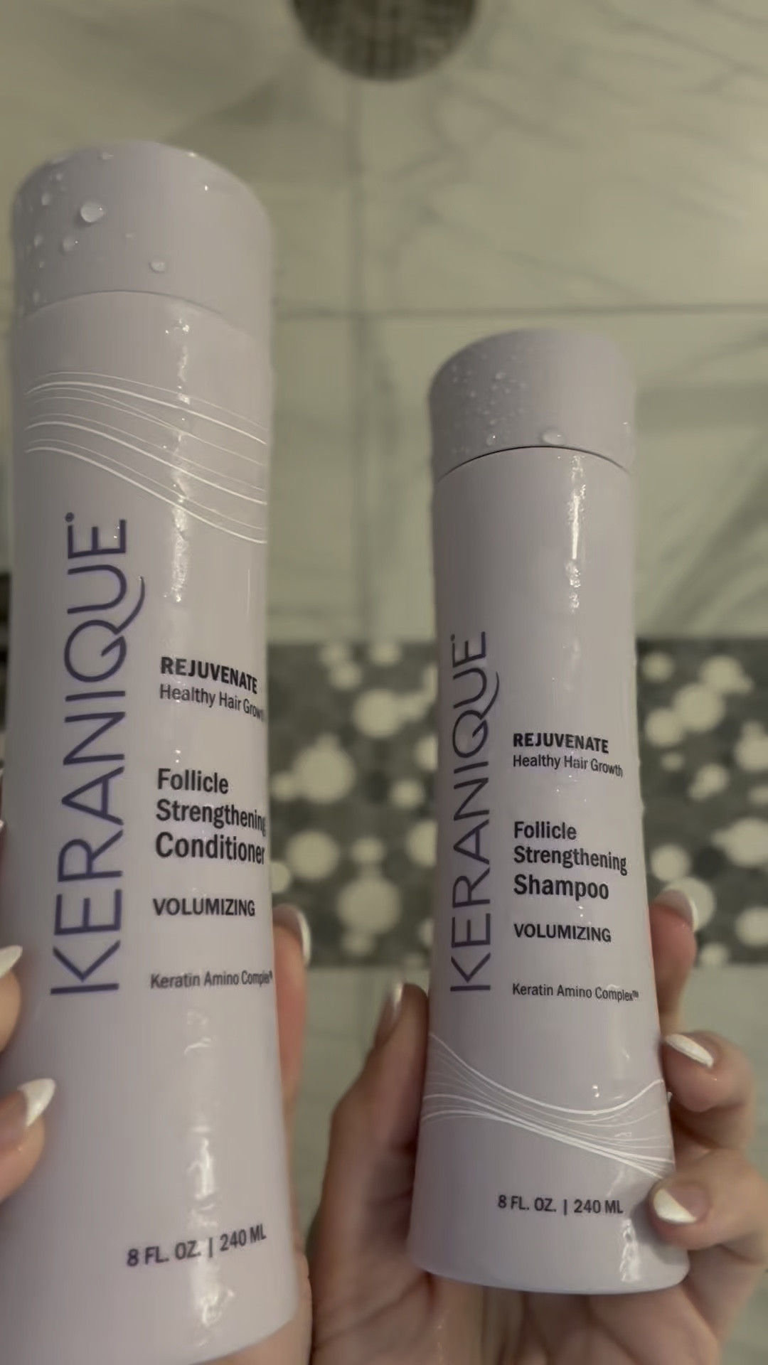 “Say hello to fuller, healthier-looking hair with Keranique Volumizing Follicle Strengthening Shampoo & Conditioner! Designed to nourish the scalp and boost volume, it’s a must-have for anyone looking to strengthen thinning hair. ✨💆‍♀️ Shop now! #LTKbeauty #Keranique #HairCare #VolumizingShampoo”

#LTKFindsUnder50