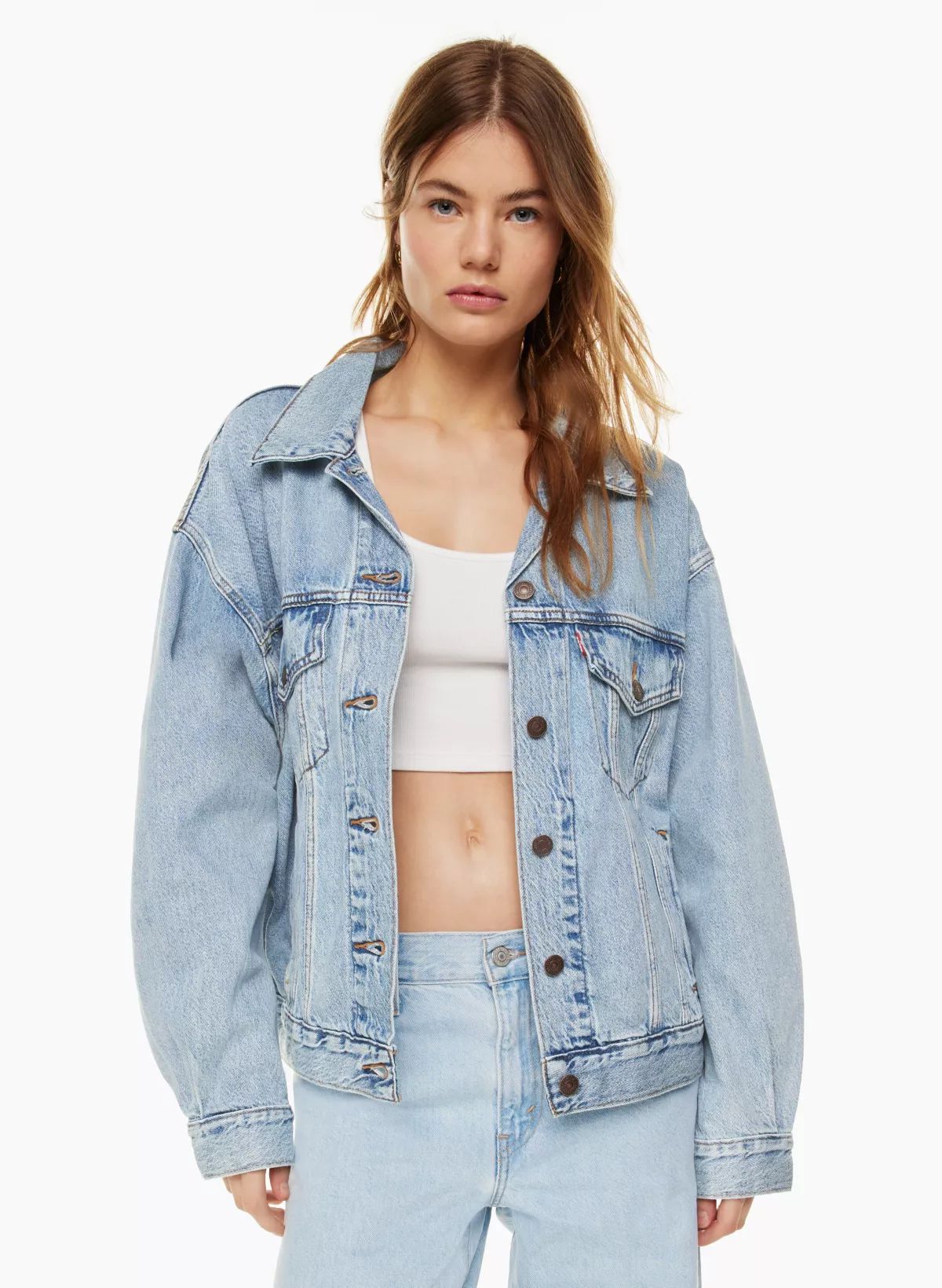 '90S TRUCKER JACKET | Aritzia