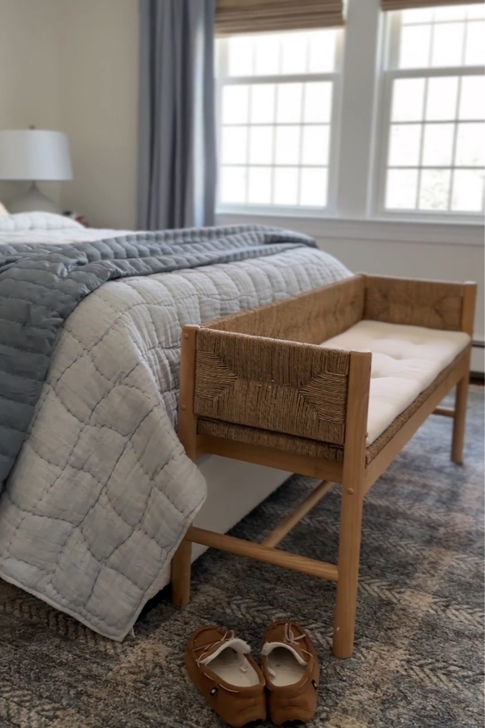 Here’s a close up of the bench I got for my sons new room! This is just what this room needed to tie everything together! Shop these pieces below!

#LTKStyleTip #LTKHome #LTKFamily