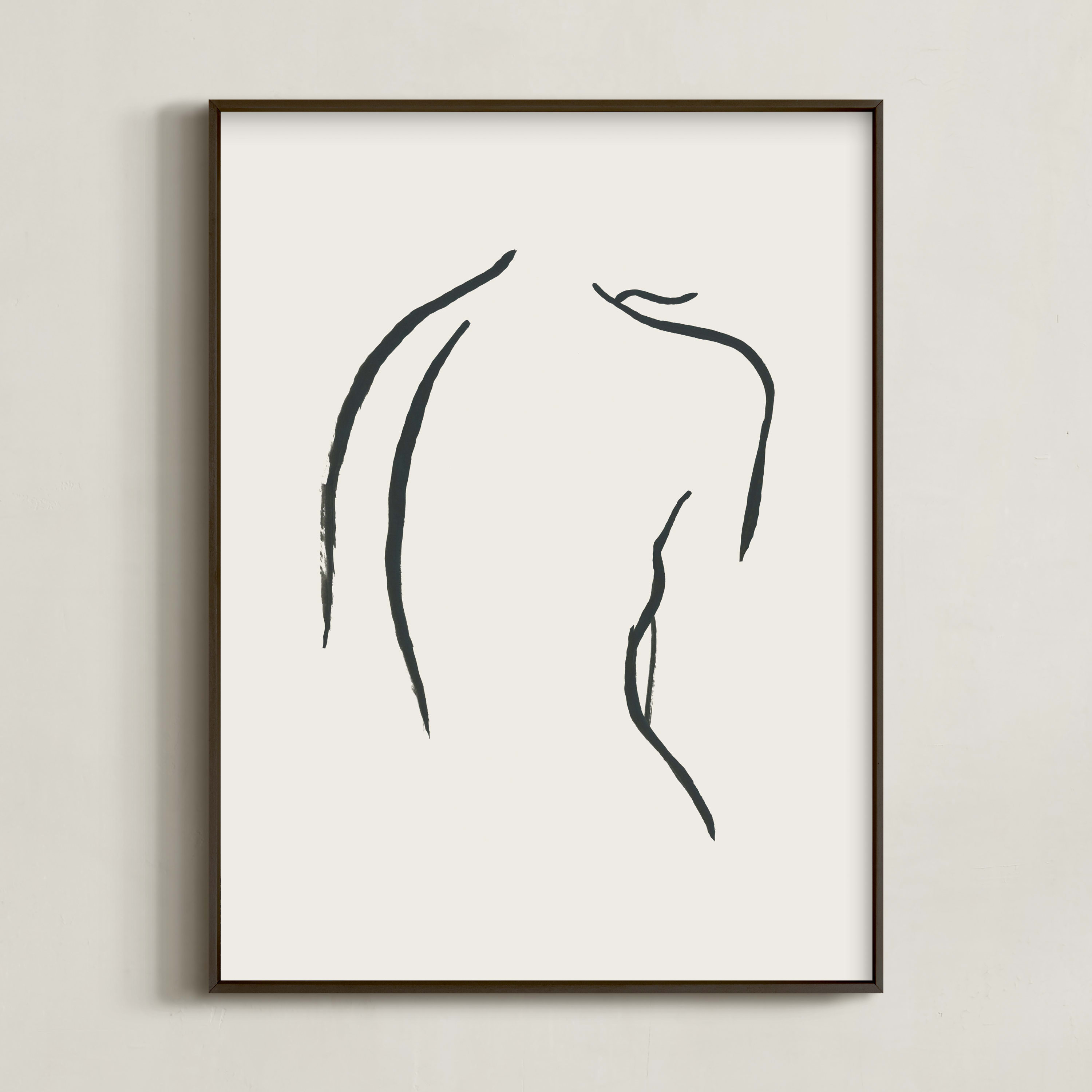 "Figure Study I" - Painting Limited Edition Art Print by Chelsea Petaja. | Minted