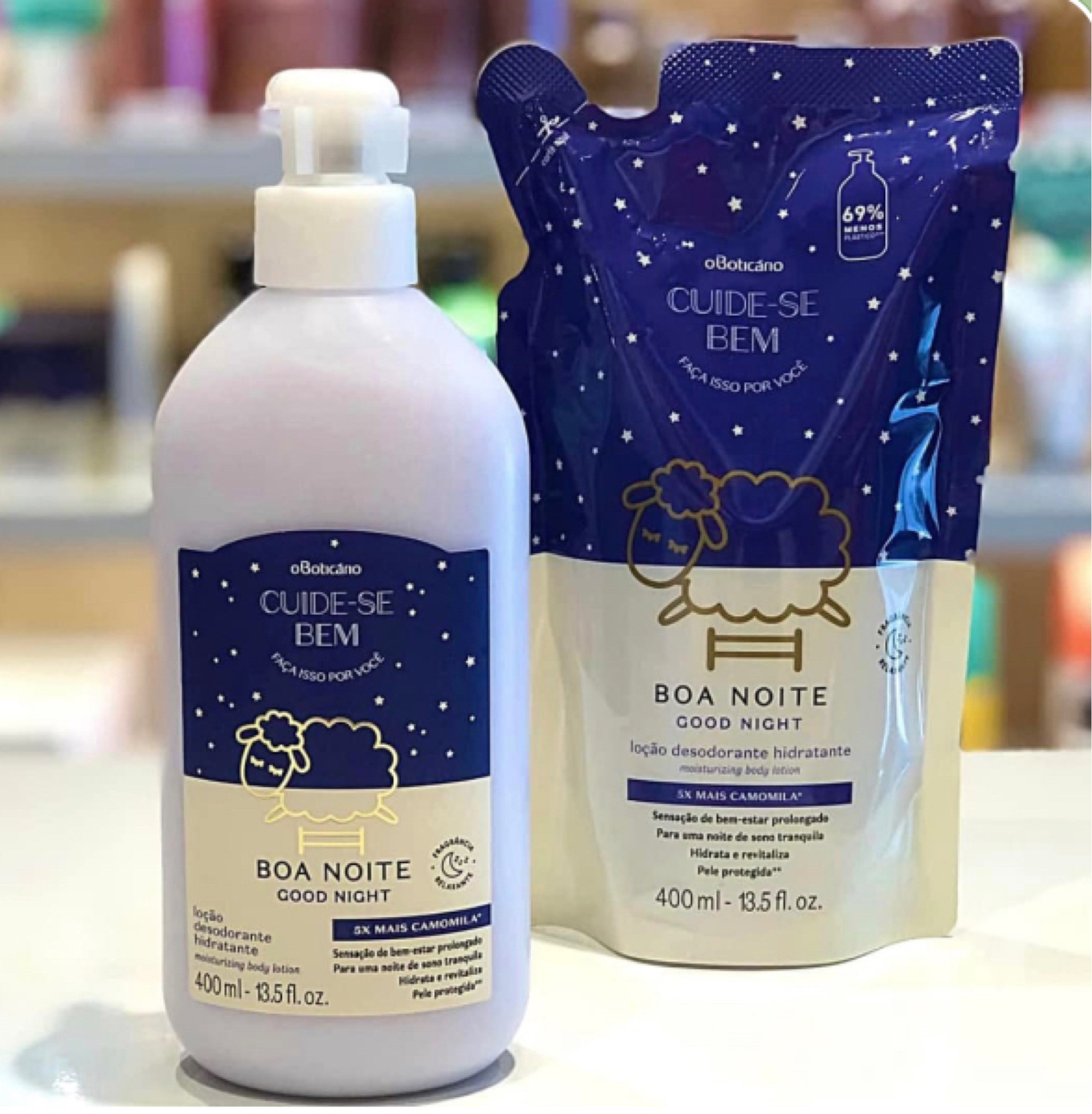 Combo Cuide-se Bem Boa Noite: Loção Desodorante Hidratante 400ml + Refil 400ml



#LTKbrasil
