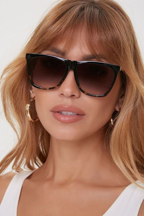 Tortoiseshell Square Sunglasses | Forever 21 (US)