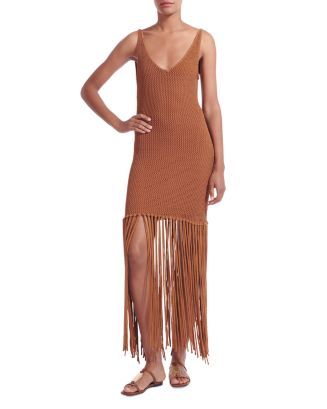 Cossette Crochet Fringe Dress | Bloomingdale's (US)