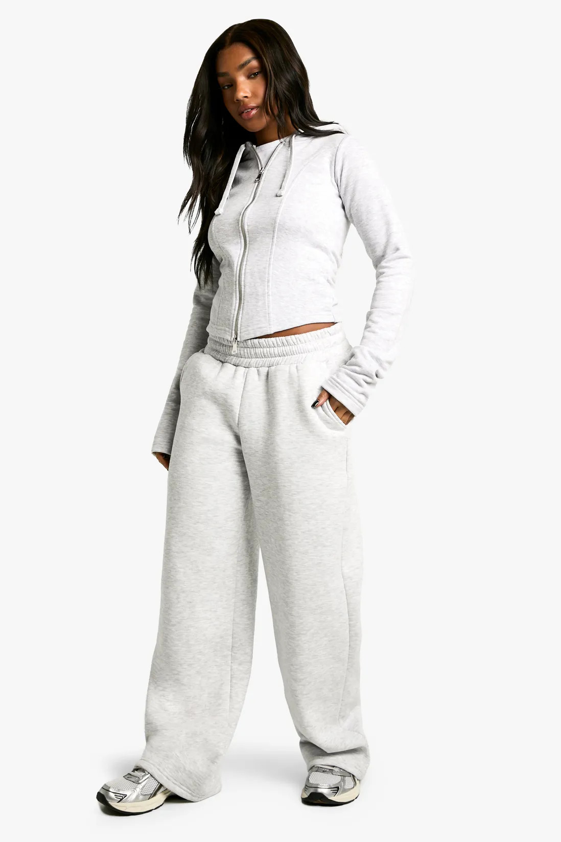 Pocket Detail Straight Leg Jogger | boohoo (US & Canada)