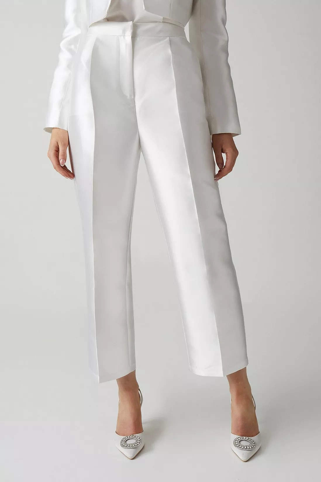 Trousers | Twill High Waisted Bridal Trouser | Coast | Coast UK & IE