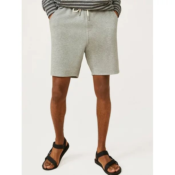 Free Assembly Men's E-Waist French Terry Shorts | Walmart (US)