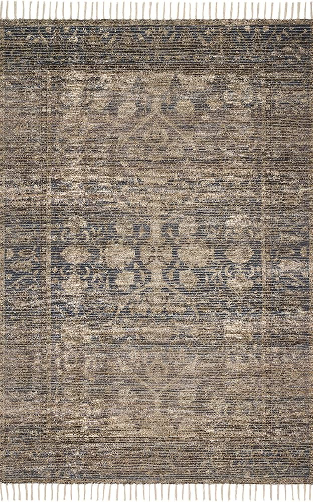 Justina Blakeney x Loloi Cornelia Collection COR-02 Indigo/Natural 7'-9" x 9'-9" Area Rug | Amazon (US)