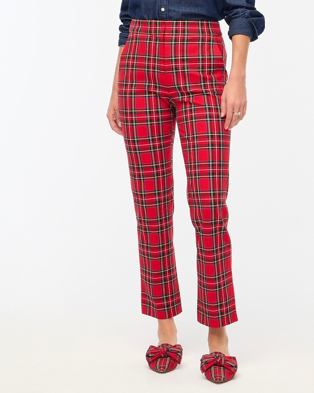 Petite cropped straight-leg pant | J.Crew Factory