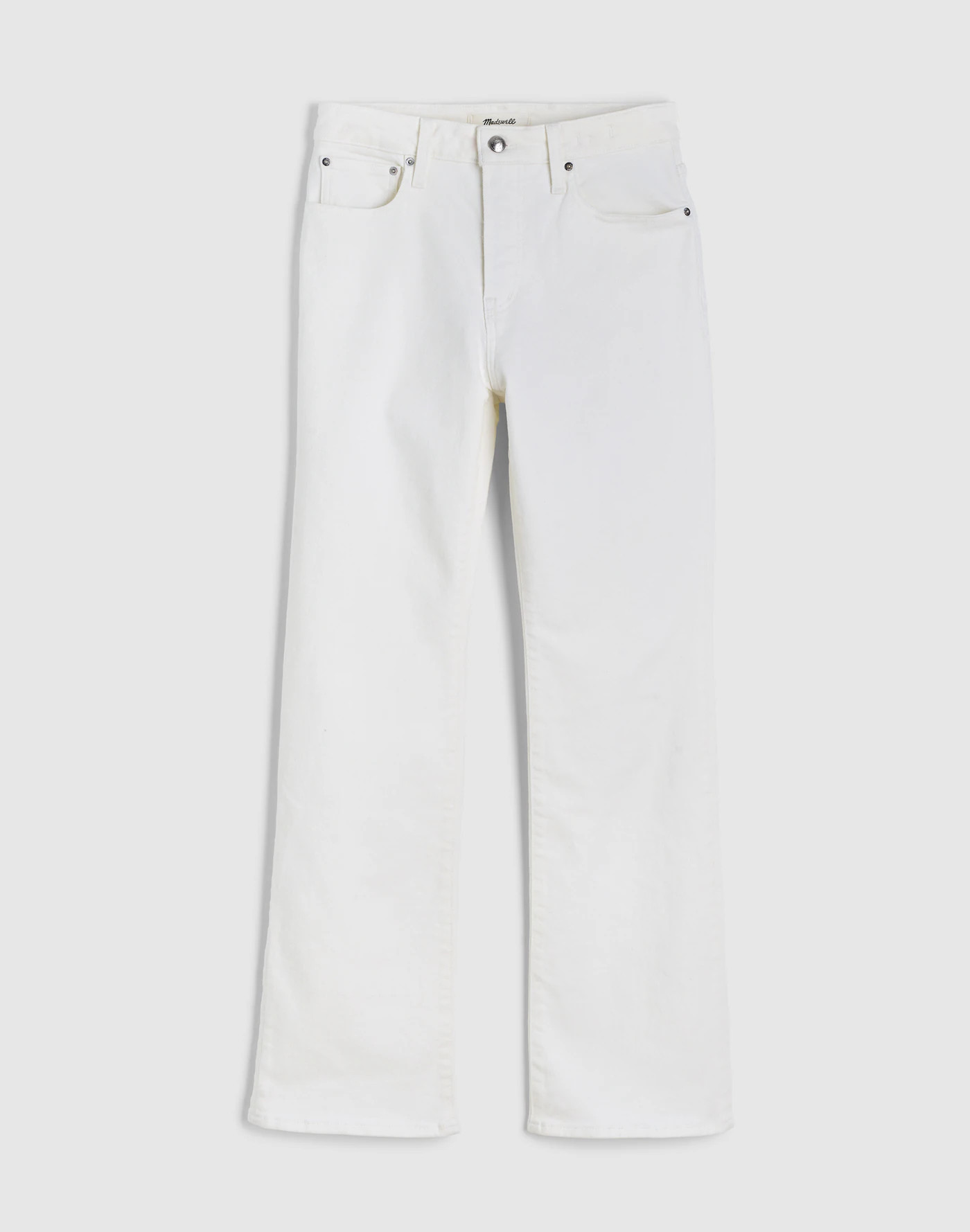 The Flare Crop Jean in Super Stretch Denim | Madewell