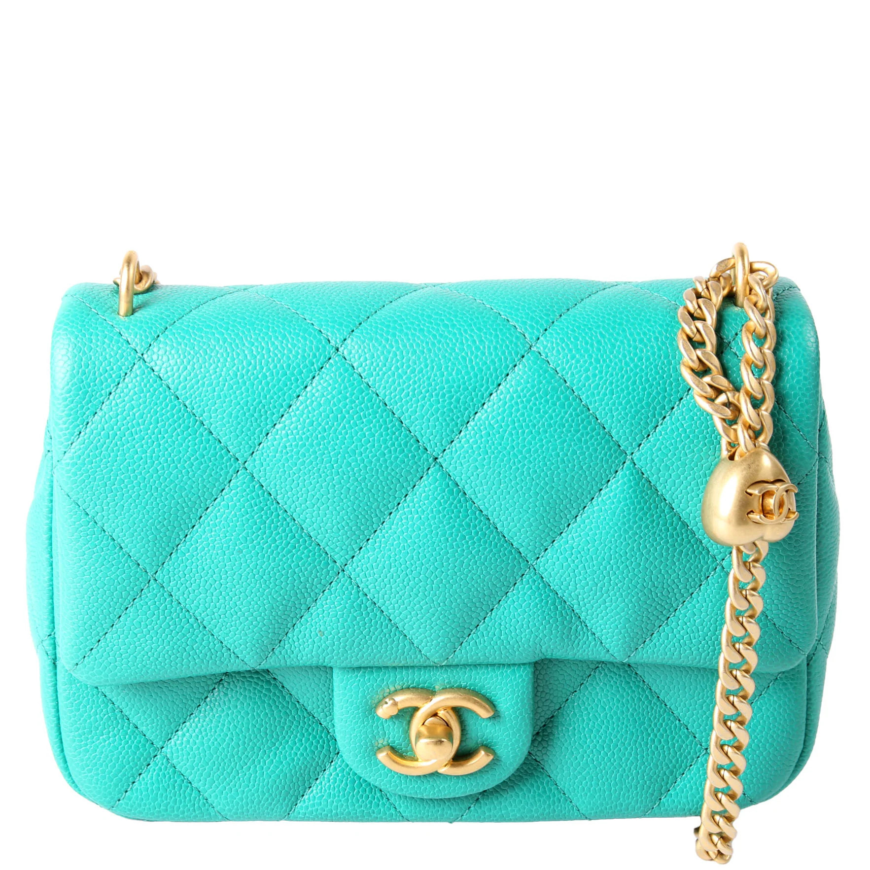 Classic Flap Mini Sweetheart Chain Caviar RFID | Keeks Designer Handbags