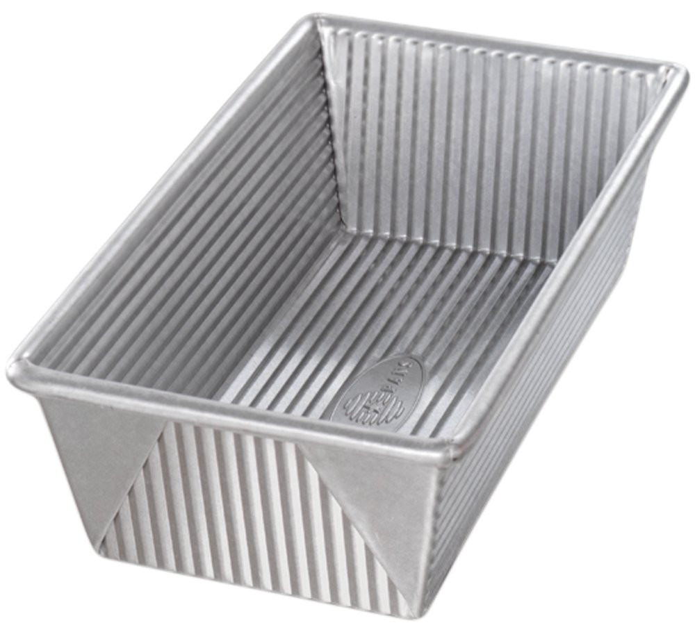USA Pan 1145LF Bakeware Aluminized Steel 1.25 Lb Loaf Pan, Medium, Silver | Amazon (US)